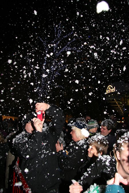 Christmas Lights in Swindon town centre