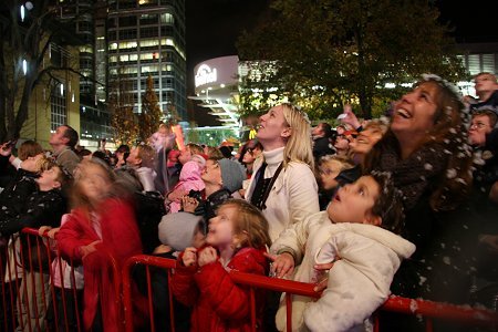 Swindon Town Centre Lights Switch-On