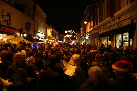 Old Town Swindon Christmas Lights 2011