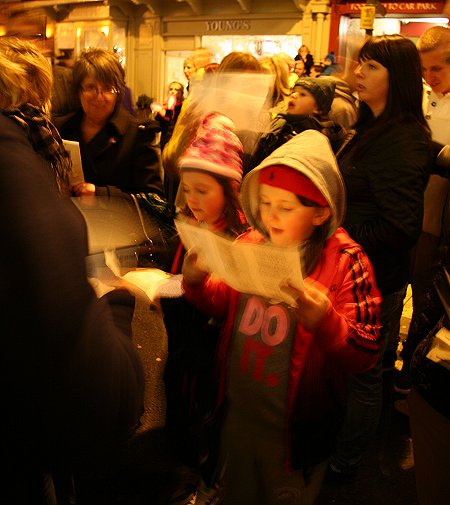 Old Town Swindon Christmas Lights 2011