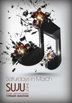 Saturdays in March at Suju Swindon