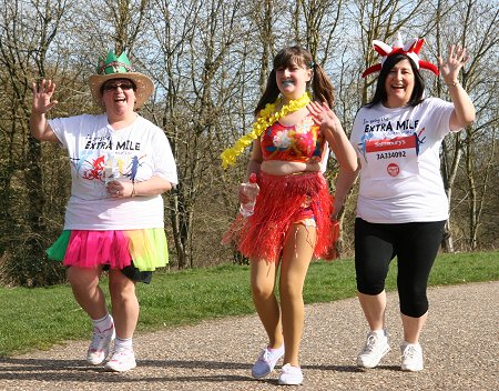 Sport Relief in Swindon at Coate Water