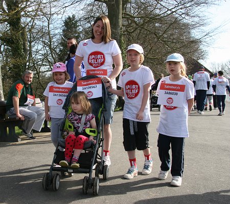 Swindon Sport Relief at Coate Water