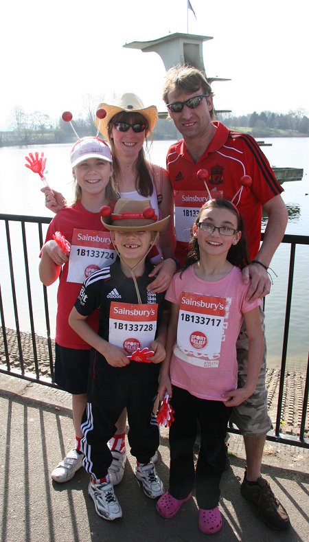 Swindon Sport Relief at Coate Water