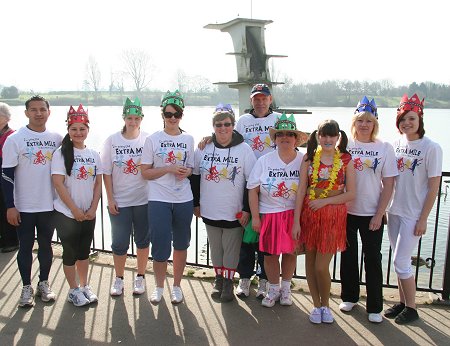 Sport Relief in Swindon at Coate Water