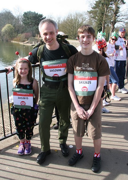 Swindon Sport Relief at Coate Water