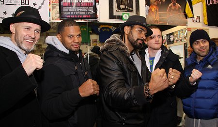 David Haye in Swindon - 28 January 2012