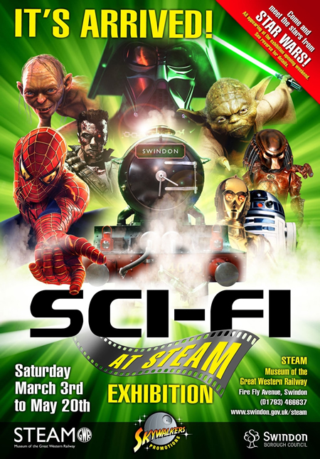 Sci-Fi At Steam Exhibition Swindon 2012