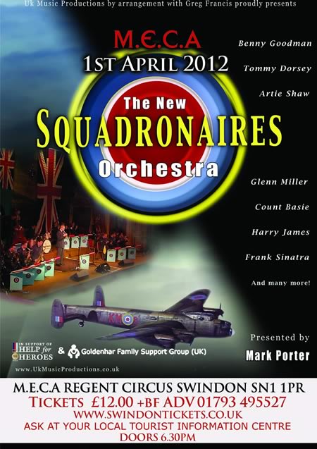 Squadronaires Orchestra at MECA Swindon