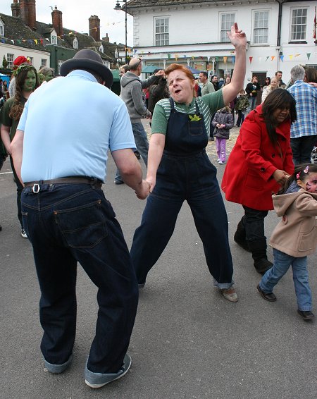 Highworth 1950s May Day & Jubilee Celebrations 05 May 2012