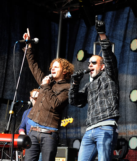 STFC Party On The Pitch Paolo Di Canio Singing