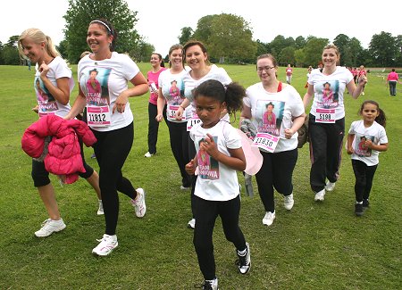 Swindon Race For Life 2012, Lydiard Park