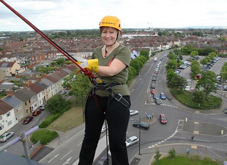 Abseil from Jurys Inn Swindon