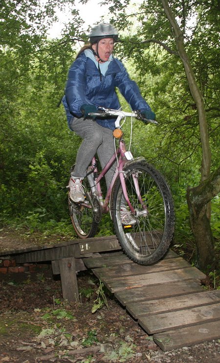 Croft Trail mountain biking Swindon