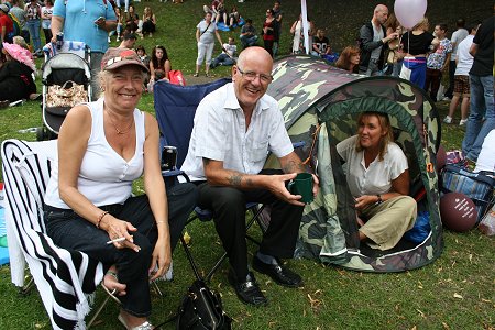 Crowds soak up the sun and entertainment on LBGT's big day of the year in Town Gardens