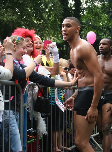 Crowds soak up the sun and entertainment on LBGT's big day of the year in Town Gardens