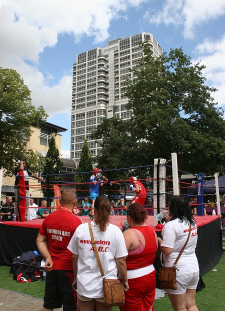 Olympics showcase in Swindon town centre