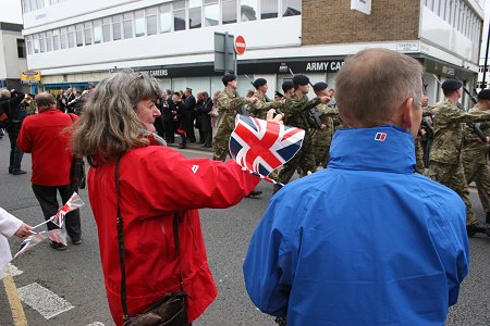 Royal Wiltshire Yeomanry Freedom Parade Swindon