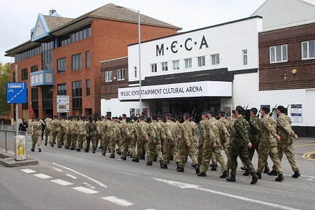 Royal Wiltshire Yeomanry Freedom Parade Swindon