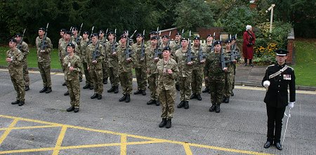 Royal Wiltshire Yeomanry Freedom Parade Swindon