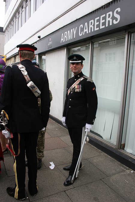 Royal Wiltshire Yeomanry Freedom Parade Swindon