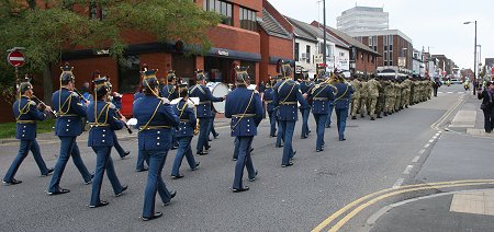 Royal Wiltshire Yeomanry Freedom Parade Swindon