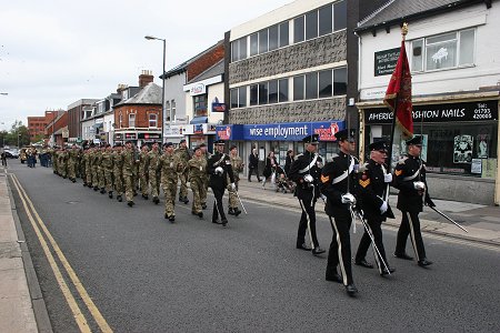 Royal Wiltshire Yeomanry Freedom Parade Swindon