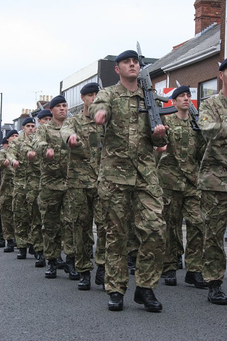 Royal Wiltshire Yeomanry Freedom Parade Swindon