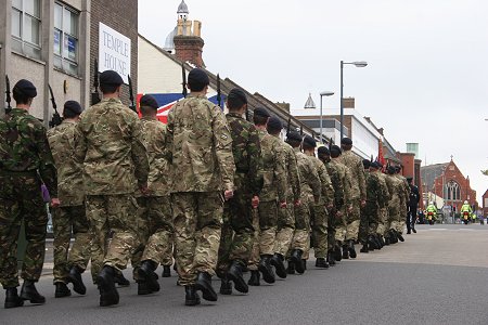 Royal Wiltshire Yeomanry Freedom Parade Swindon