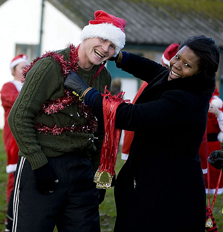 Santa Dash Swindon 2012 Coate Water