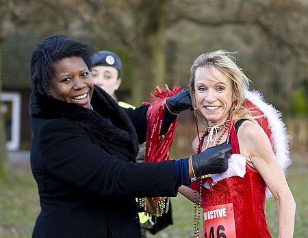 Santa Dash Swindon 2012 Coate Water