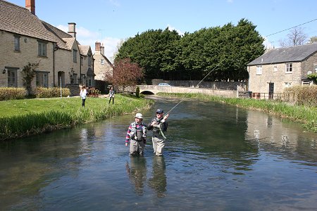 Fly Fishing at The Bull Hotel Fairford