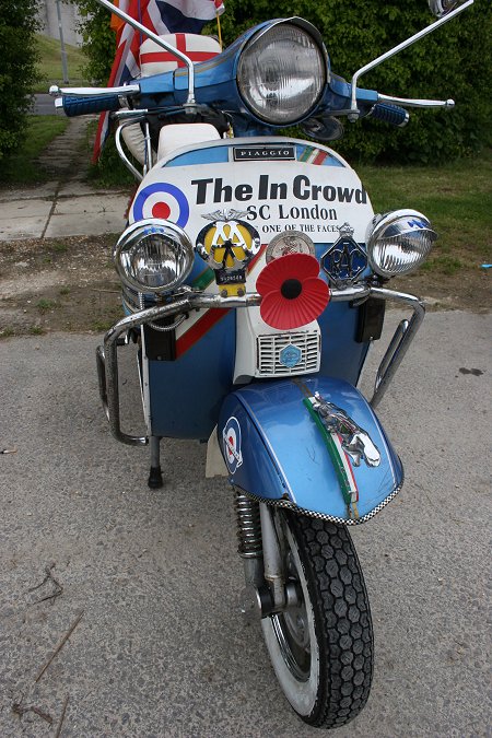 Scooter Meet at Swindon Rugby Club