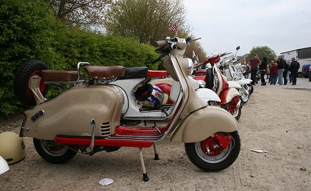Scooter Meet at Swindon Rugby Club