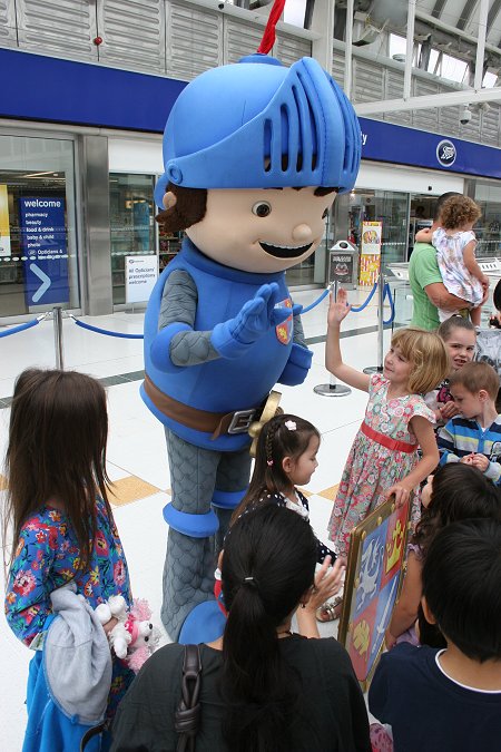Mike The Knight at The Brunel Centre, Swindon