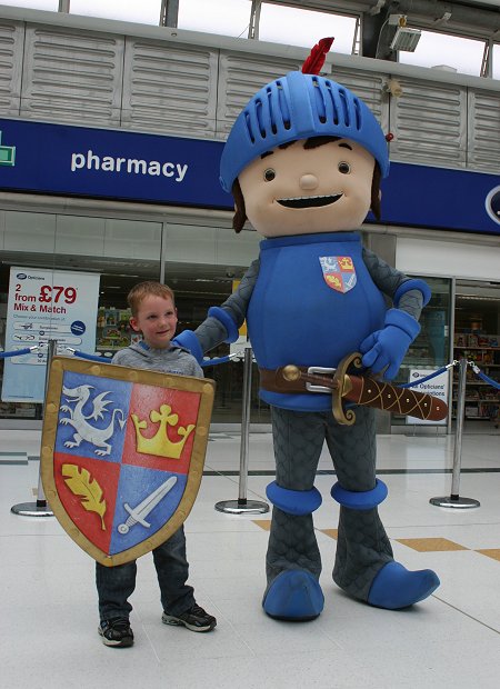 Mike The Knight at The Brunel Centre, Swindon