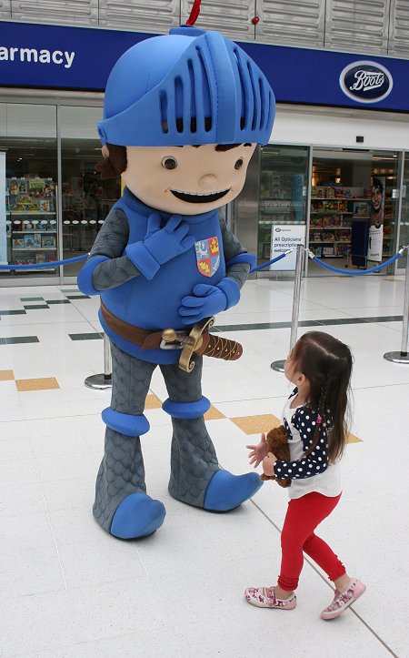 Mike The Knight at The Brunel Centre, Swindon