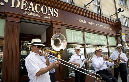 Jazz In The Street, Wood Street Old Town Swindon