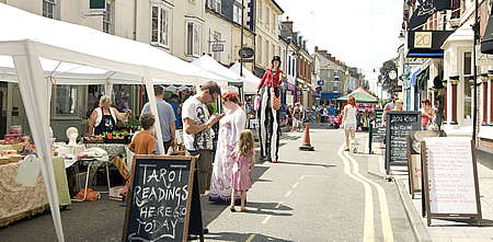 Jazz In The Street, Wood Street Old Town Swindon