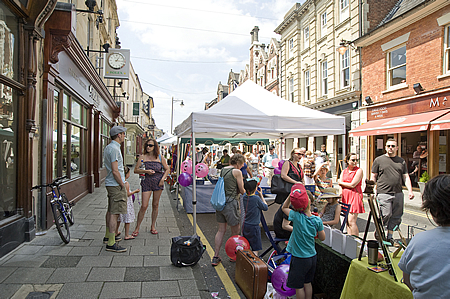 Jazz In The Street, Wood Street Old Town Swindon