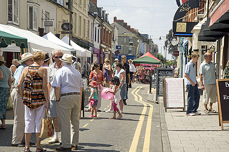 Jazz In The Street, Wood Street Old Town Swindon