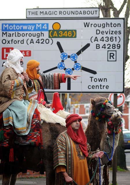 Kings and camels at the Brunel Centre, Swindon