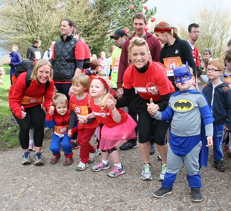 Sport Relief Mile Swindon 2014