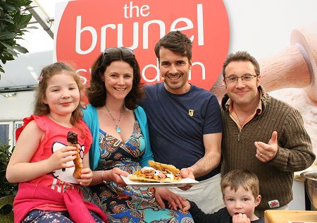 Tom Herbert at Brunel Flour Festival