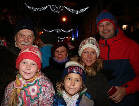 Old Town Swindon Christmas Lights 2015