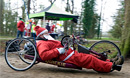 Cycling Santa Family Bike Ride