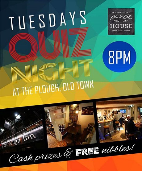 Quiz Night at The Plough, Old Town, Swindon