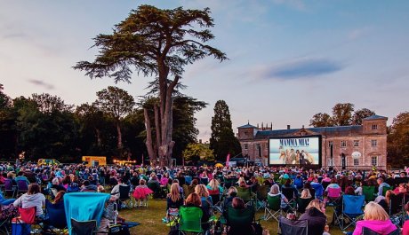 Open Air Cinema at Lydiard House