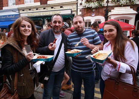 Sausage & Ale Trail, Old Town, Swindon 2016