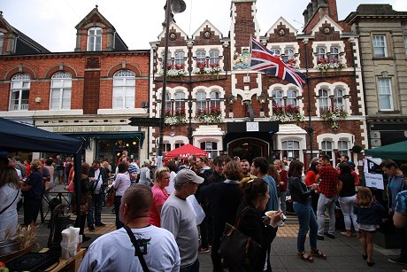 Sausage & Ale Trail, Old Town, Swindon 2016